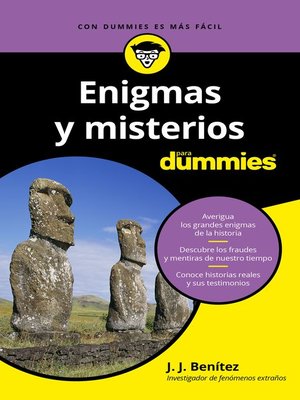 cover image of Enigmas y misterios para Dummies
